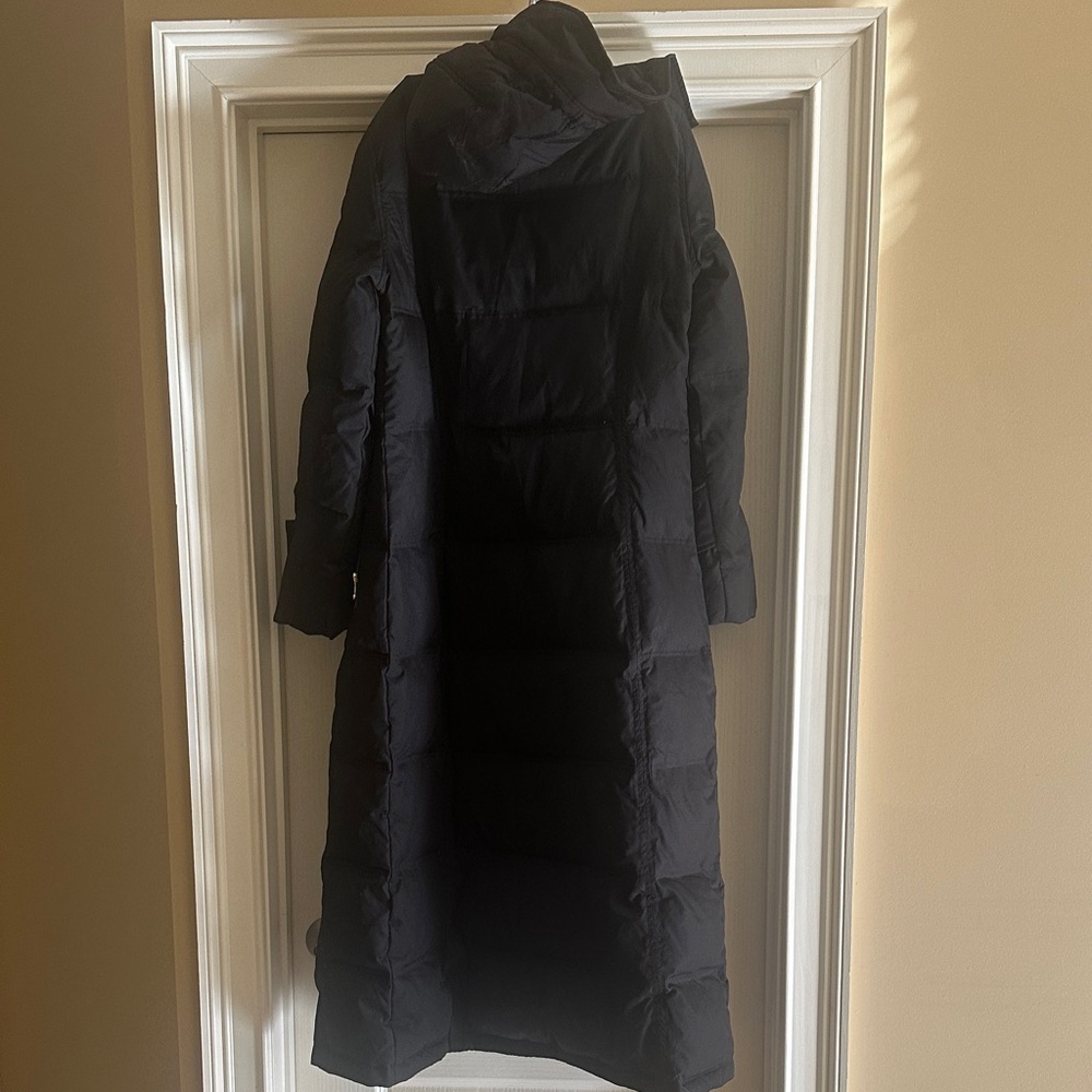 Calvin Klein Women's Black Long Puffer Coat - Picture 9 of 13